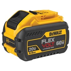 DEWALT 得偉 台灣公司貨 60V XR超鋰電池 3.0Ah(20V/9.0Ah) DCB609, 1入, 1個