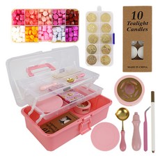 ARTJOY 封蠟印章10種新手套組, 1套, 浪漫紫色