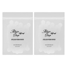 ADORNSHOP 燙睫毛紙組, 白色, 2套