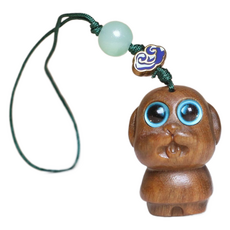 Glo-us 幸運符咒鑰匙圈, 1個, 混合色