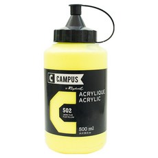 Raphael 壓克力顏料 N131761 502 螢光黃, 500ml, 1色