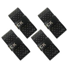 First Fit 運動球拍手柄握把布, 4個, 黑色