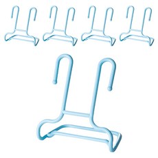 日常重點站立式收納櫃鞋架, 藍色, 5個