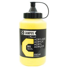 Raphael 壓克力顏料 N131761 501 檸檬黃, 500ml, 1色