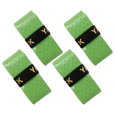 First Fit 運動球拍手柄握把布, 4個, 綠色