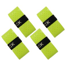 First Fit 運動球拍手柄握把布, 4個, 螢光色