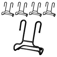 日常重點立式鞋子收納架, 黑色, 5個