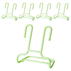 日常重點站立式收納櫃鞋架, 綠色, 5個