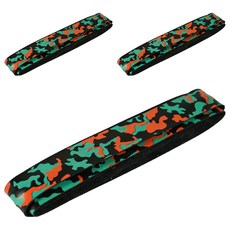 First Fit球拍運動手柄帶, 3個, 橙綠