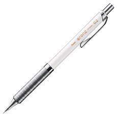 Pentel 飛龍文具 Orenz 金屬握把自動鉛筆 白色 XPP1002G-W, 1個, 0.2mm