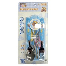 LE BARN 棉花熊幼兒用多合一矯正筷全套組, 1套, 混合色