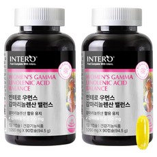 INTERO 女士γ-次亞麻油酸平衡膠囊 94.5g, 90錠, 2個