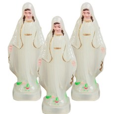 Market Ring 聖母瑪利亞天主教用品 type2 6.5cm, 3個, 混合色