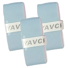 First Fit 球拍握把更換握把帶, 3個, 粉藍色