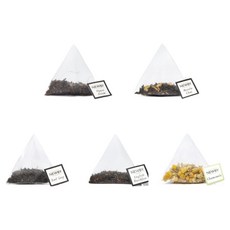 NEWBY Silken金字塔茶包套組, 1套, 5種