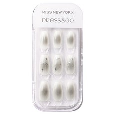 KISS NEW YORK Press & Go 按壓式美甲片, 午夜流星, 1個