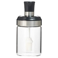 小麥購物 密封玻璃調味瓶/佐料罐 L977 油刷款, 250ml, 1個