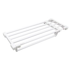 HEIAN SHINDO 平安伸銅 全功能伸縮置物掛架 承重30kg NTL-60 層架款, 白色, 1層