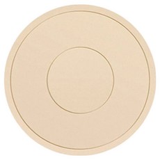 鏤空矽膠隔熱墊 22cm, 1個, 奶茶色