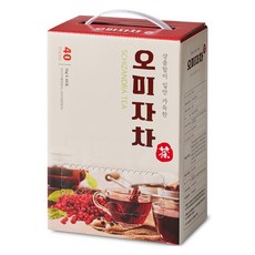 지노 오미자차, 16g, 40개입, 1개