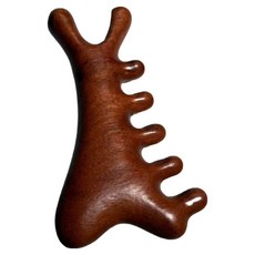 獨特多用途頭皮按摩器, 深棕色, 1個