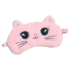 KODACHIEF 日常睡眠眼罩 粉紅睫毛 18 x 9 cm, 1個