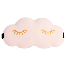 KODACHIEF 데일리 감각적인 수면안대 베이비 파우더 속눈썹 20 x 10.5 cm, 1개