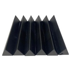 J&N 沙發縫隙三角型壓條 6個, 黑色