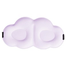 KODACHIEF 데일리 감각적인 수면안대 라이트퍼플 솔리드 20 x 10.5 cm, 1개