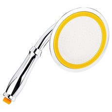 超大面板蓮蓬頭/蓮蓬頭頂噴/花灑/加壓蓮蓬頭/手持蓮蓬頭 6吋, 1個, 銀色