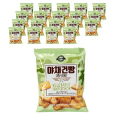 armyfood 蔬菜乾麵包, 65g, 20個