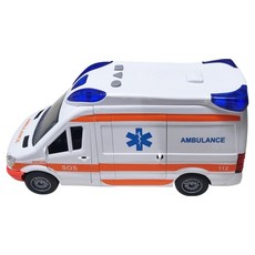 JINJIA TOYS 世界流通 救護車, 1個, 混合顏色