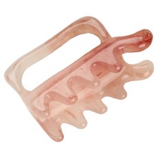 Limflow 樹脂手柄式刮痧板, 1個, 粉紅色