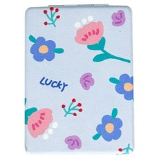 BEER BEAR 皮久熊 倍影清折疊鏡 MY9395 方, 1個, 顏色隨機