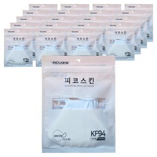 피코스킨 참조은 2D 마스크 S KF94, 화이트, 20개, 5개입
