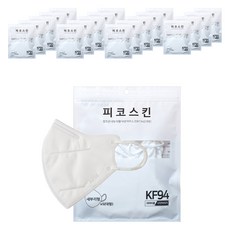 피코스킨 참조은 2D 마스크 KF94 L, 화이트, 20개, 5개입
