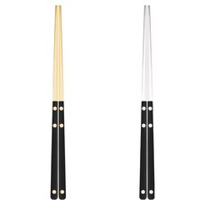 Bogen Santier 餐具筷子2件組, 1套, 黑金, 黑銀, 筷子2雙
