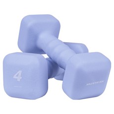 SKECHERS Flow 方形啞鈴, 1套, 4kg