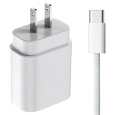 DTAudio 25W充電器 + Type-C to Type-C 充電線 2m iPhone專用, 1組, 白色