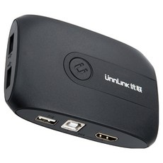 ComsMart HDMI KVM 切換器 2對1 連接2台PC USB 4埠 連接周邊設備 遠端操作 TB648, 1個