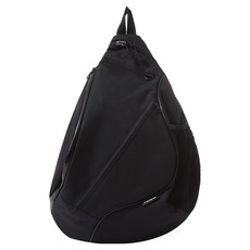 VictoryLap 多功能波浪網球斜背包, 1個, 黑色