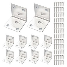 OON L型支架 10入 + 螺絲 60入 組, 1套