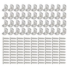OON L자형 브라켓 44p + 나사 90p 세트, 1세트