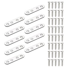 O-ON 一字型支架 10入 + 螺絲 40入 組, 1套