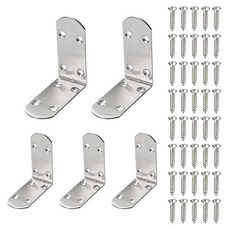 O-ON L型支架 5入 + 螺絲 40入組, 1套