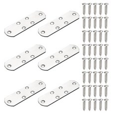 O-ON 一字型支架 6入 + 螺絲 40入 套組, 1套