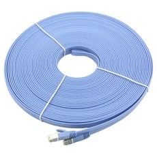 Coms 直連 Cat7 扁平型 10Gbps 網路線 BB123, 1個, 20m, 單一商品