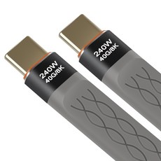 컴스 USB 4.0 C타입 40Gbps 8K 이마커 케이블 240W TB847, 1개, 10cm