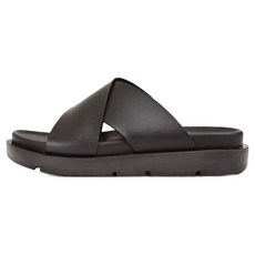 VONIN 男士柔軟氣墊X型輕量涼鞋 TS397BK, BLACK, 250