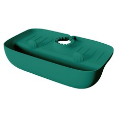 小麥購物 廚房浴室水槽瀝水架 L1130, 1個, 墨綠色